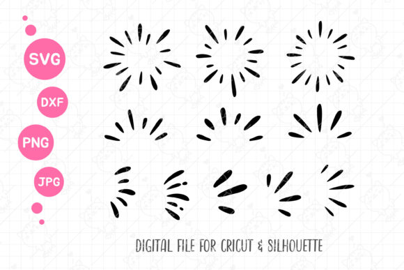 Download Doodle Line SVG | Sunburst Hand Draw Png - Draw Collection