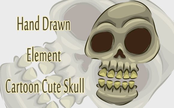 Download Skull Hand Drawn Element - Draw Collection