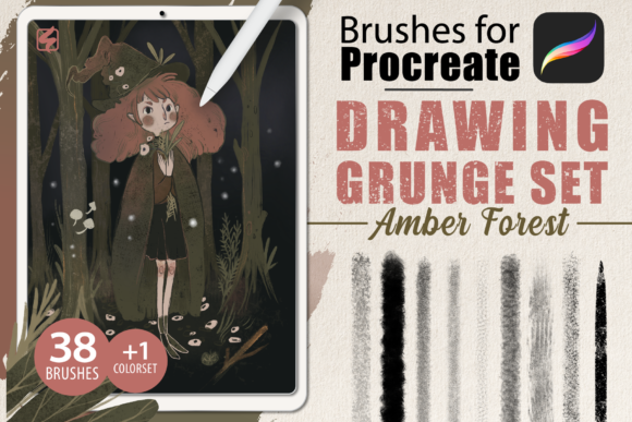 Download Procreate - Drawing Grunge Brushes - Draw Collection