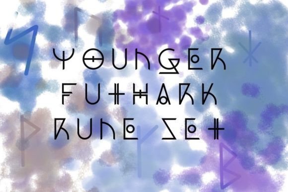 Download Procreate Stamps - Yngr Futhark Rune Set - Procreate stamp Collection