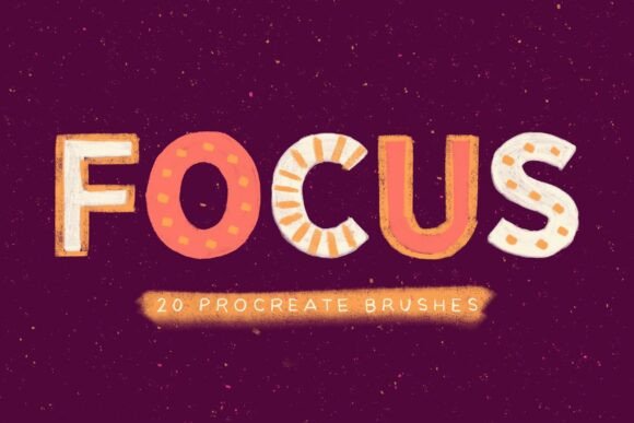 Download Focus Procreate Brushes. Digital Drawing - Draw Collection