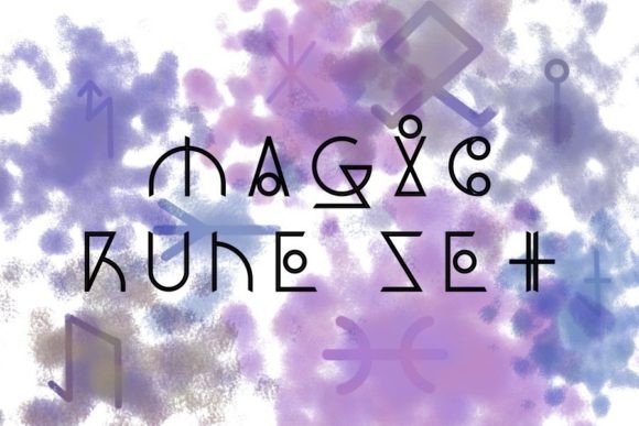 Download Procreate Stamps - Magic Rune Set - Procreate stamp Collection