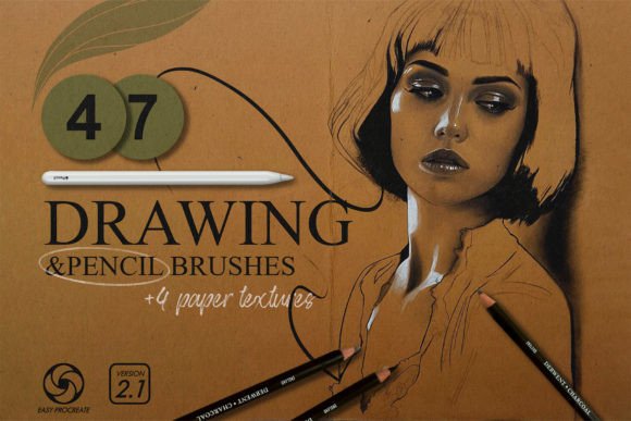 Download Drawing &amp; Pencil Procreate Brushes - Draw Collection