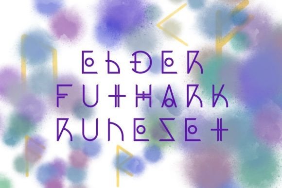 Download Procreate Stamps - Elder Futhark RuneSet - Procreate stamp Collection