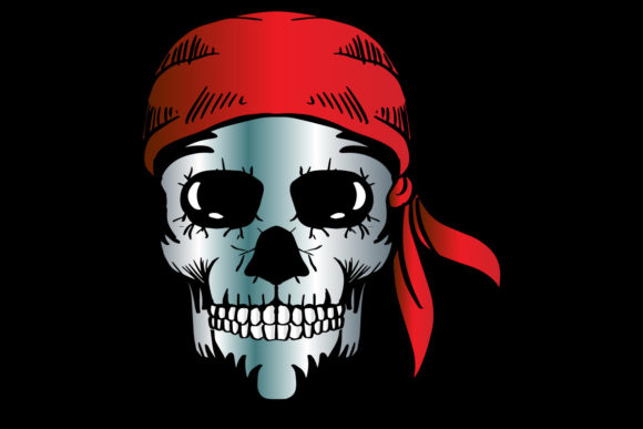 Download Pirate Skull Hand Drawn - Draw Collection